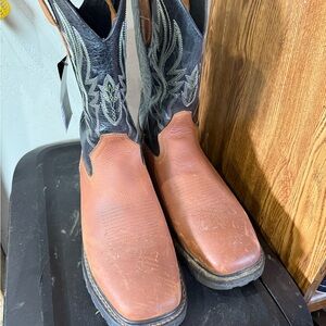 J.B. Dillon Two-Tone Western Boots
